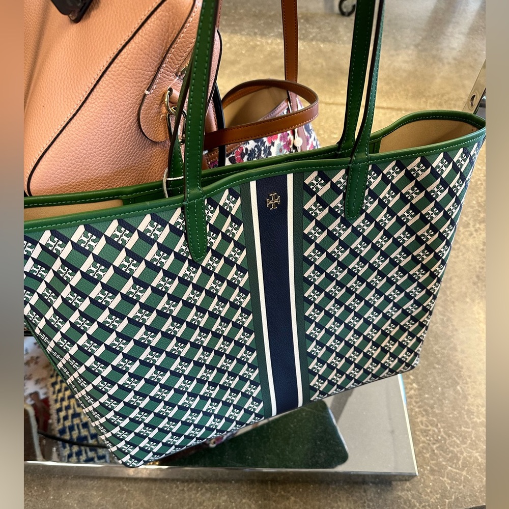 NWT Tory Burch Geo Logo Tote
